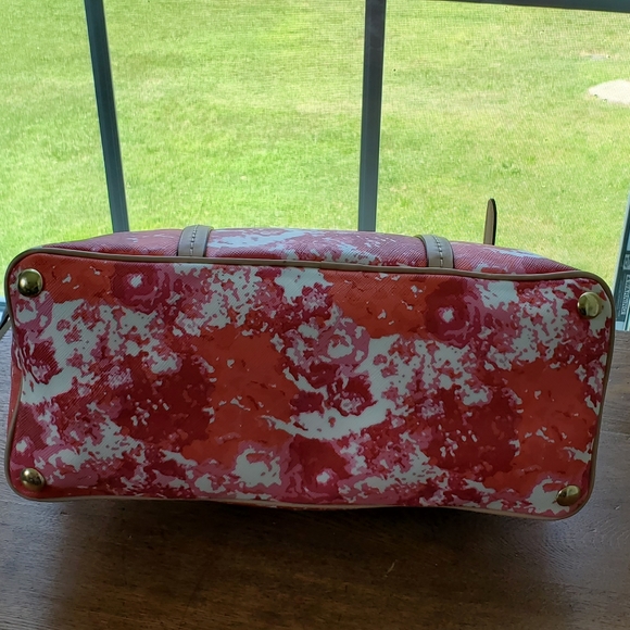 NWT COACH Floral Dome Satchel - Picture 6 of 9